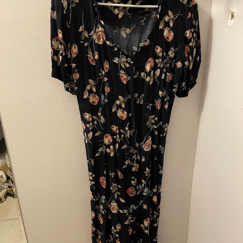 Vintage floral dress